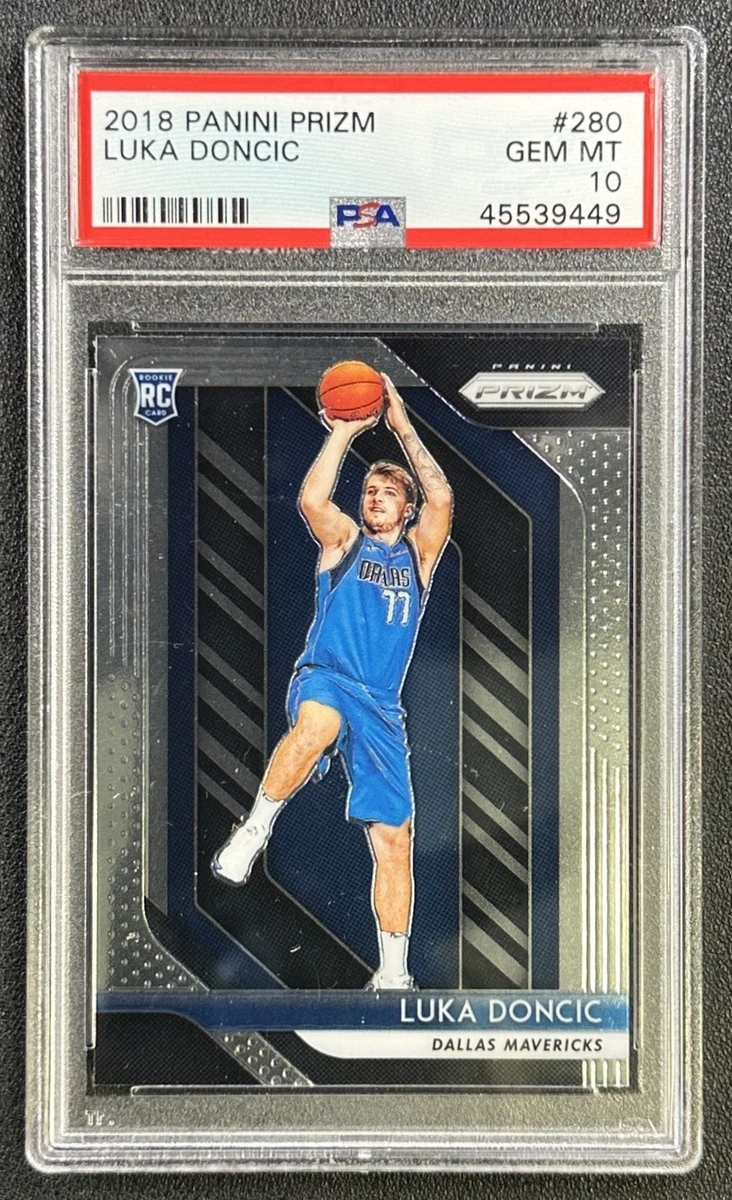 Luka Dončić 10 Graded Basketball Rookie Sports Trading Cards