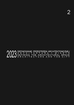 9788379778003 Defining the Architectural Space, 2023 vol. 2 Atut
