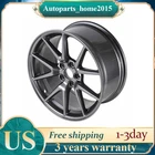 New 18" x 8.5" Replacement 96276 Rim For Tesla Model 3 2017-2023 Aero Wheel Grey