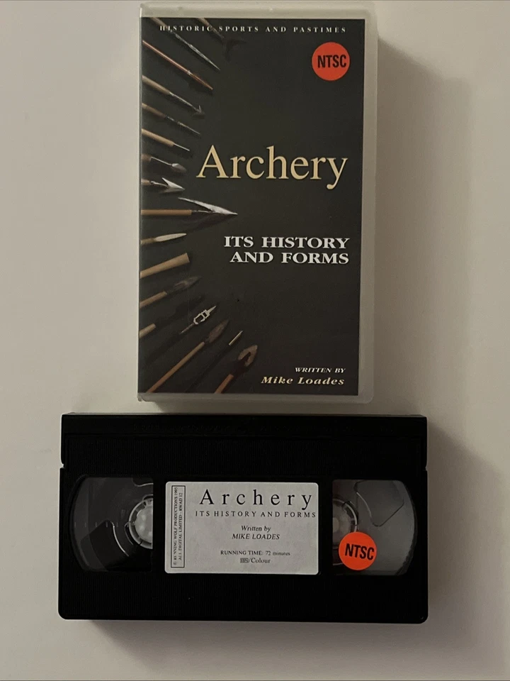 Archery:  Its History and Forms, Written by Mike Loades, VHS 1995, Like New - Image 4 of 4