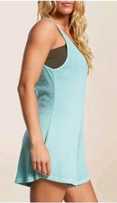 Billabong Never Better Romper Misty Blue Size Large New