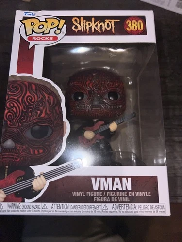 Funko Pop Rocks 380 Slipknot Vman Vinyl Figure 2024