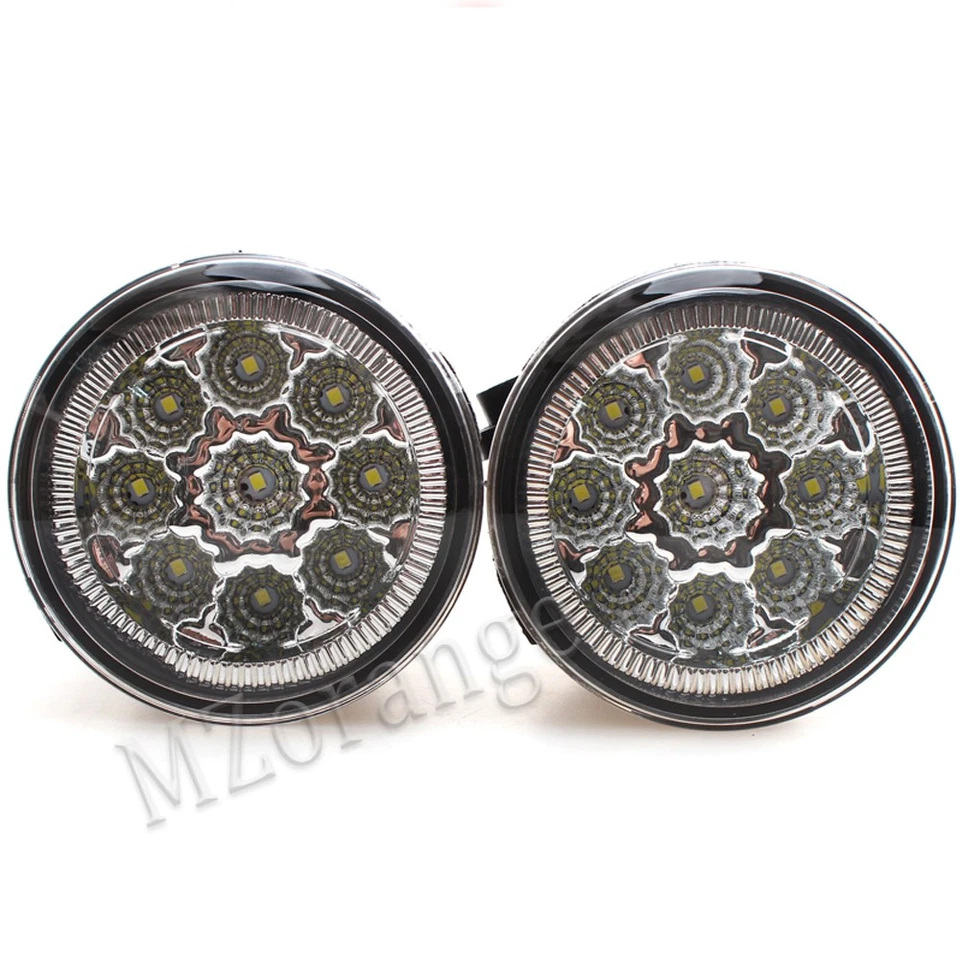 Par de luces antiniebla delanteras de parachoques LED para Nissan Juke 2011 2012 2013 2014 Foto 3 de 4