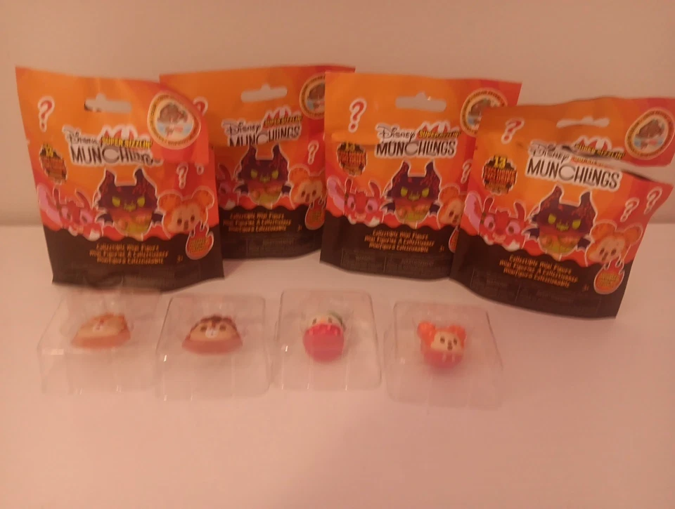 Lote 4 bolsas misteriosas minifiguras Disney Super Sizzlin' Munchlings  Foto 3 de 4