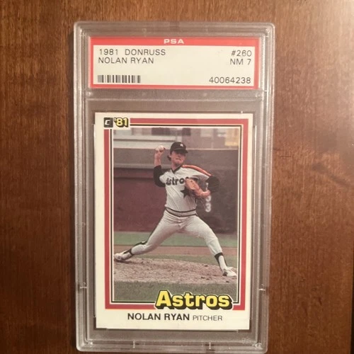 1981 Donruss - Nolan Ryan #260