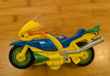 Vintage Ninja Newscycle TMNT 1991 Playmates Vehicle Incomplete