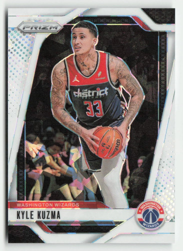 2024-25 Panini Prizm - Kyle Kuzma #150 White Ice Prizm /35 Wizards