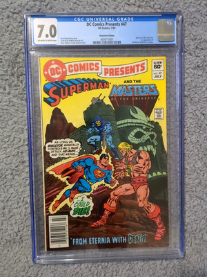 DC Comics Presents #47 - (1982)  1st Appearance of He-Man & Skeletor - CGC 7.0