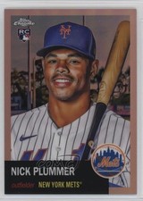 2022 Chrome Platinum Anniversary Rose Gold Refractor 52/75 Nick Plummer #82 19b0