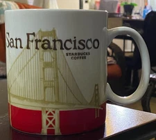Starbucks San Francisco Golden Gate Bridge 16-oz Mug 2012