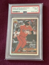 2026 Topps Chrome Gunnar Henderson 1991 Silver Pack Mojo #91C-16 PSA 9 POP 1
