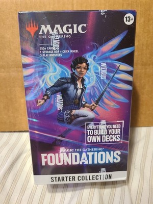 MTG Magic Foundations Starter Collection Box Factory Sealed w 350+ cards SEEPICS