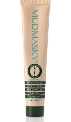 MUDMASKY Serum-Infused Eye Mask 30ml (DISCONTINUED)For Under Eye Dark Circles
