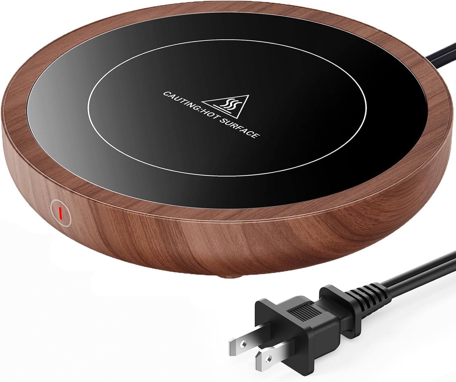 Coffee Mug Warmer,36W Electric Cup Warmer for Desk with 3-Temp Settings Advanced