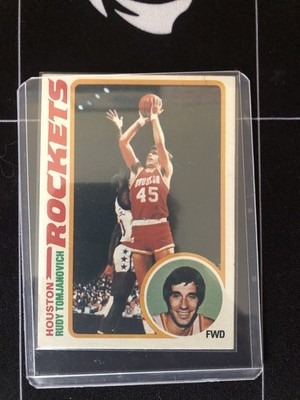 1978-79 Topps Basketball #58 Rudy Tomjanovich Hof Houston Rockets NBA
