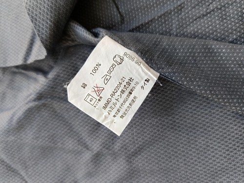 Issey Miyake IM product design studio Japan gray large shirt 90s - Picture 18 of 18