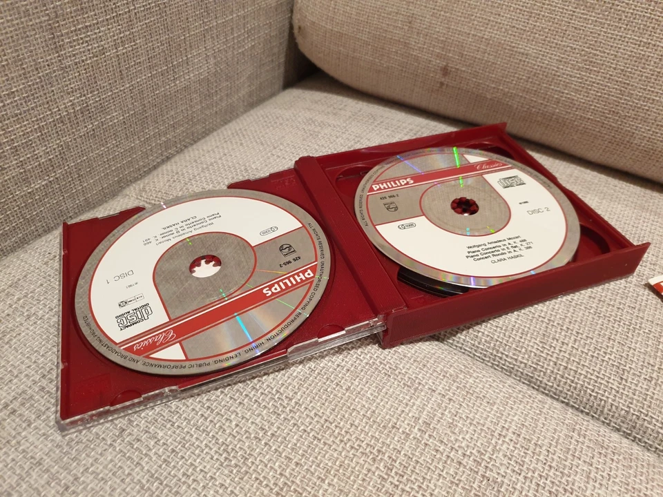 Clara Haskil / Chopin Mozart Schumann Falla / 4er Philips Classics CD Box / 1990 - Bild 2 von 4