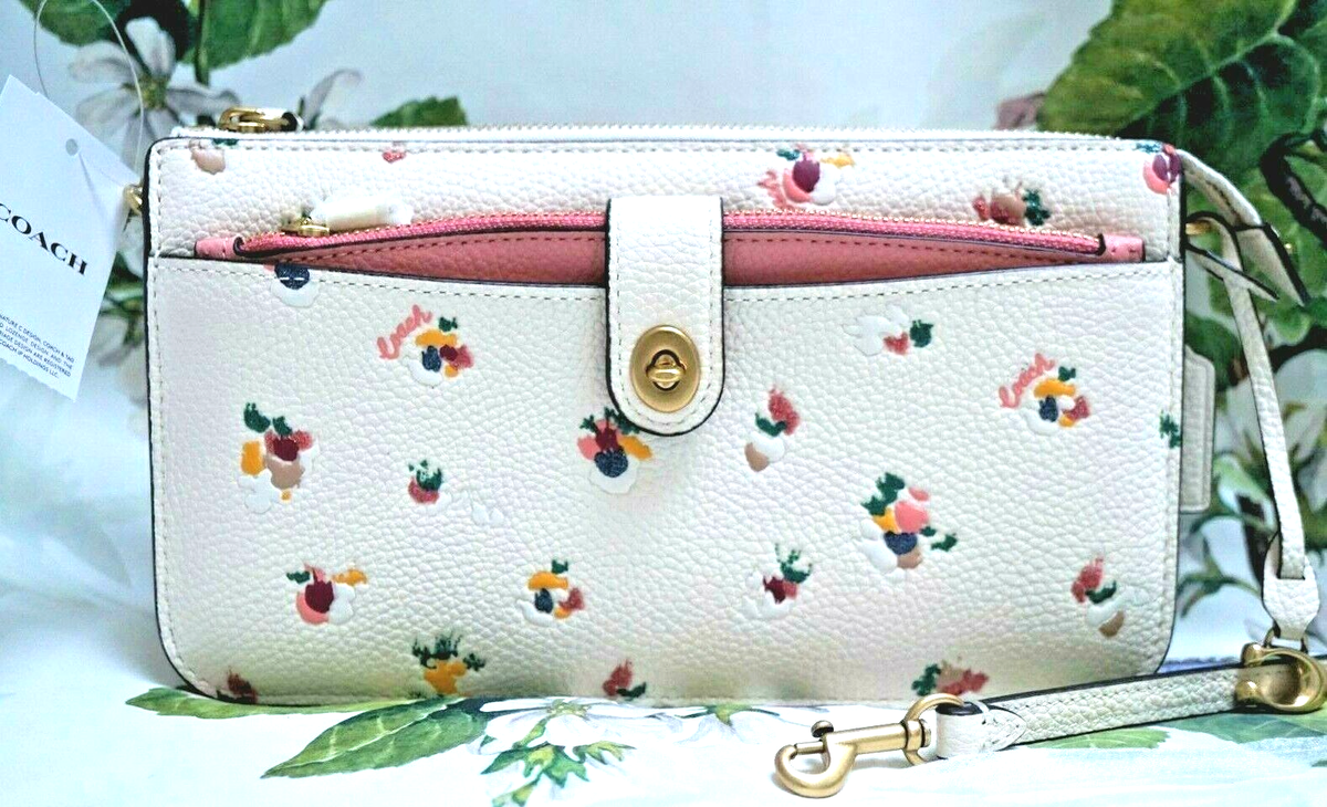 NWT COACH NOA Pop Up C5874 Multi Floral Print Crossbody Bag In 