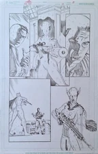 MISS FURY #5 PAGE 19  ORIGINAL COMIC ART  by JACK HERBERT 