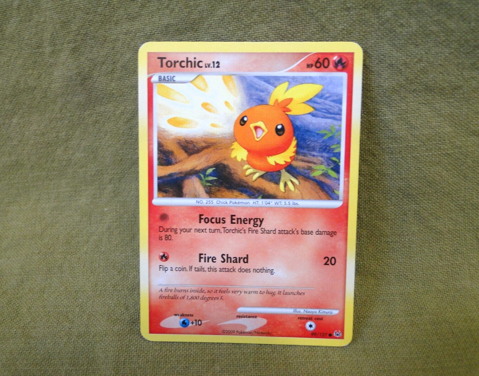 Pokemon Trading Card - Platinum: Torchic LV.12 99/127