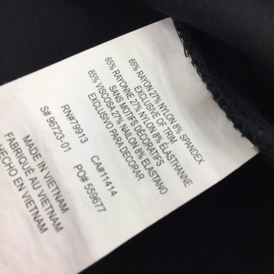 Motherhood Maternity Pencil Dress Size Small Womens Black Blue Party Career S - Image 4 of 4