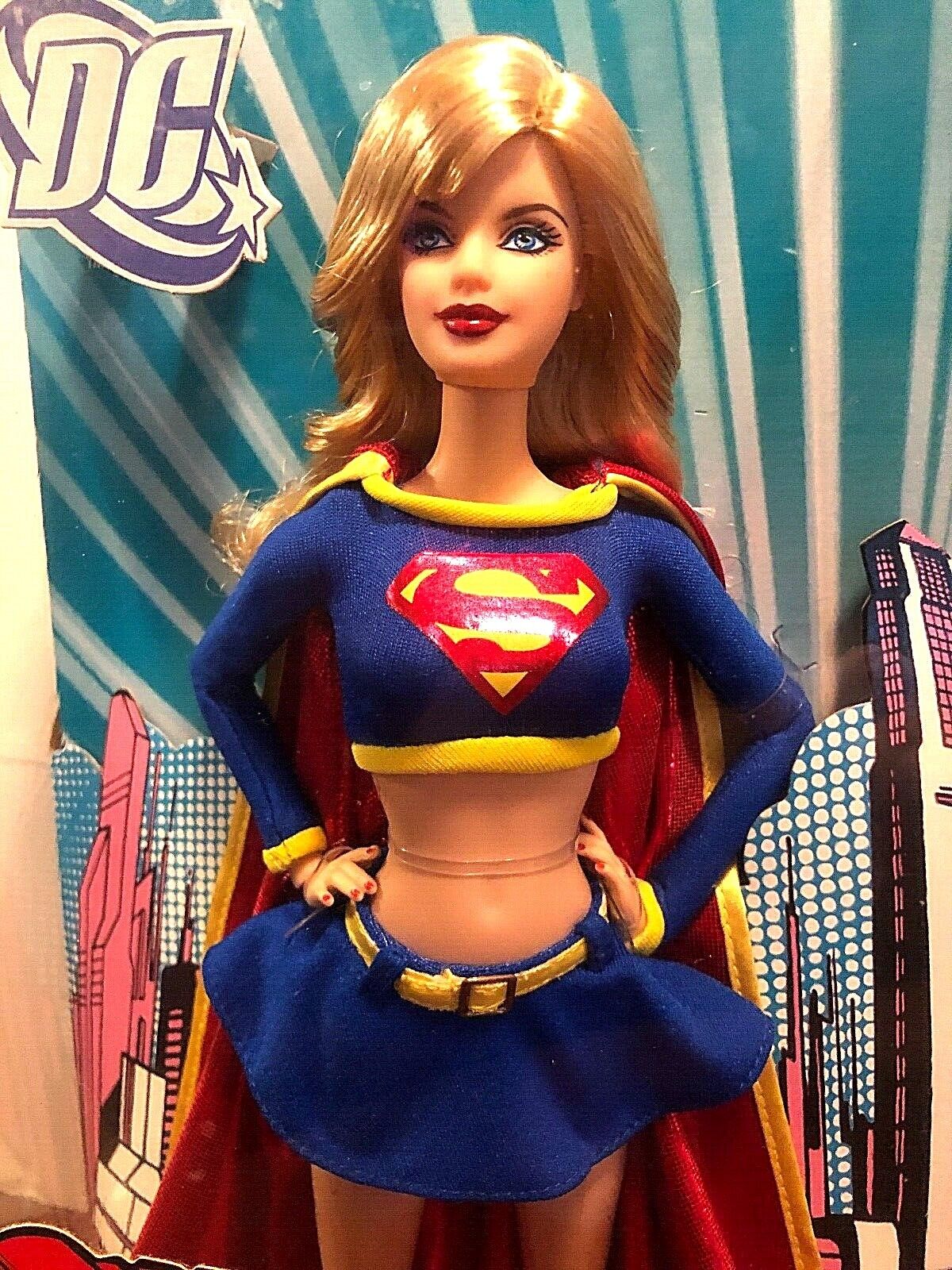 Barbie DC Supergirl silver label collector Doll | eBay