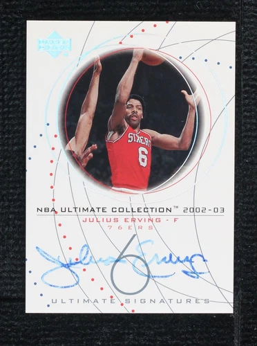 2002-03 Upper Deck Ultimate Collection - Julius Erving #DR-S