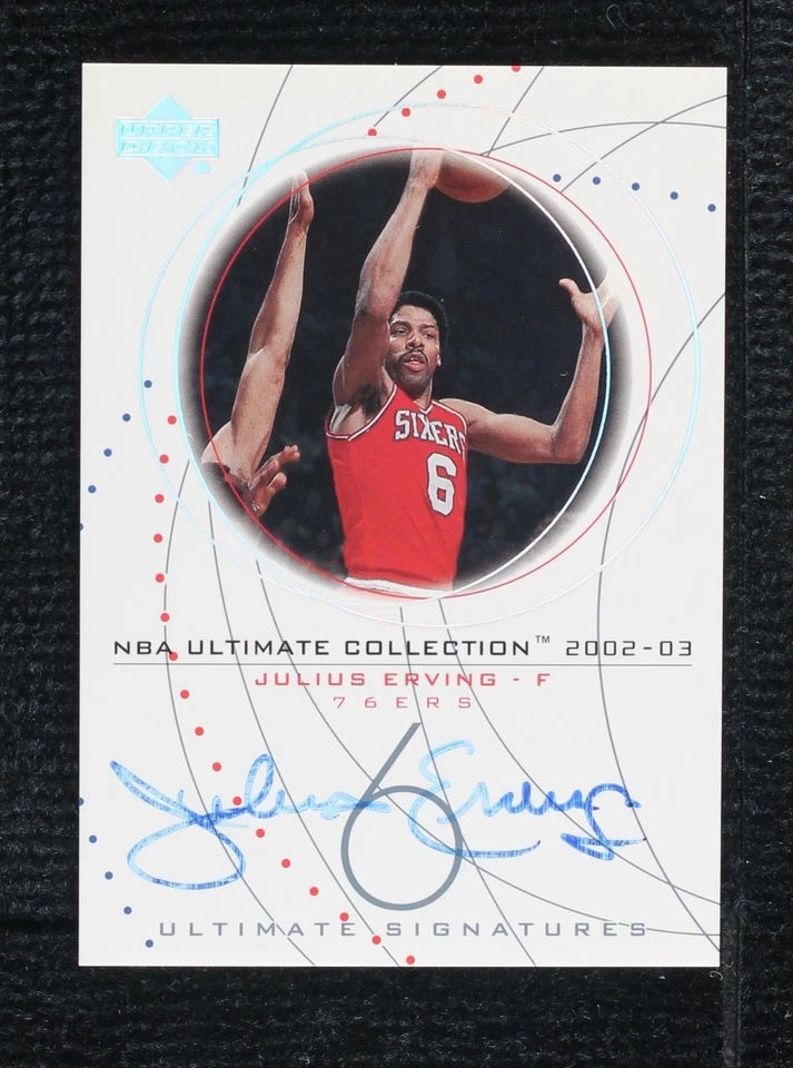 2002-03 Upper Deck Ultimate Collection - Julius Erving #DR-S