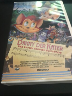 Danny der Kater Vier Pfoten erobern Hollywood VHS Video Kassete(Cats Dont Dance)