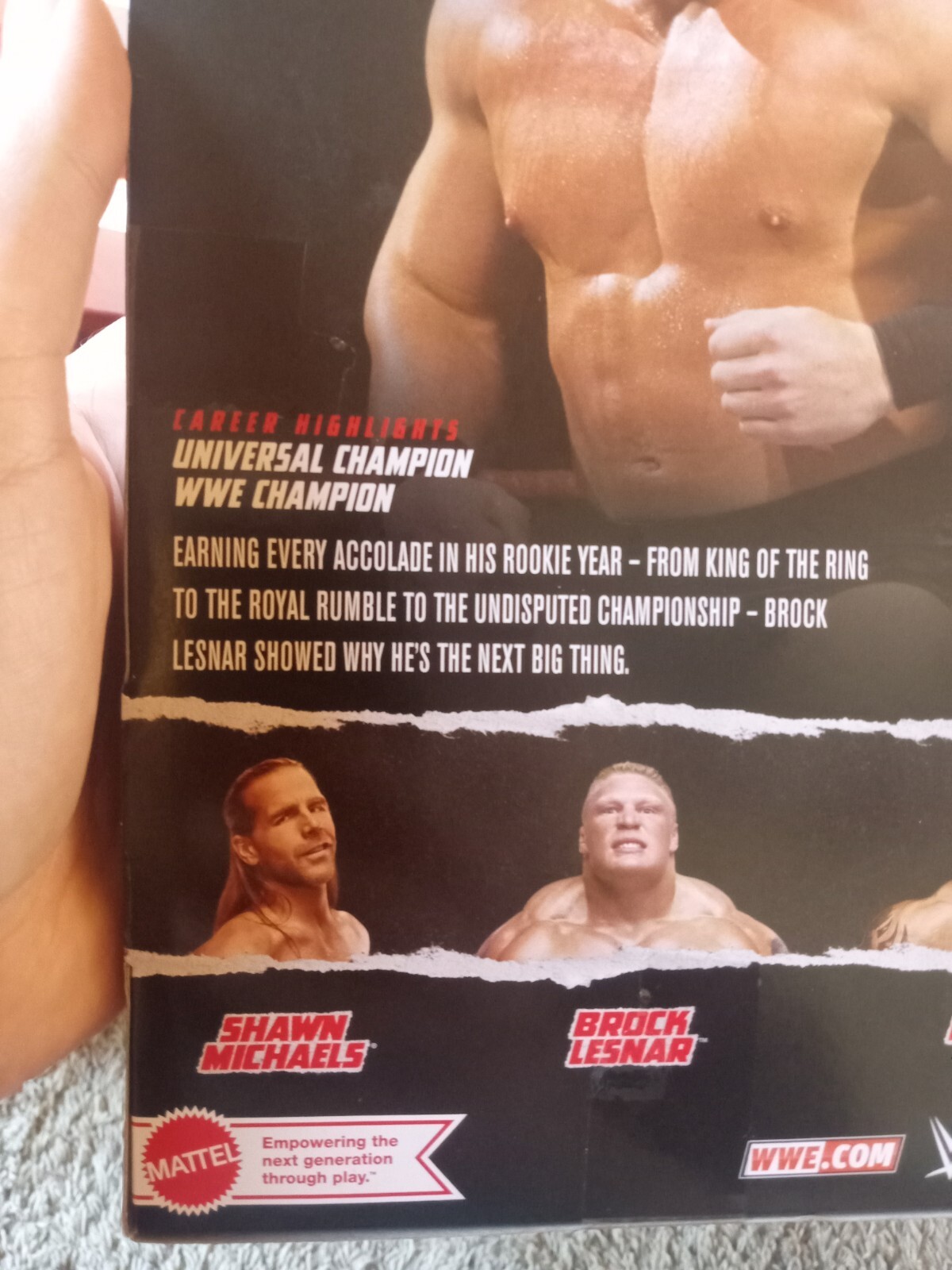 WWE Elite Ruthless Aggression Brock Lesnar Mattel Wrestling Figure 2022 New