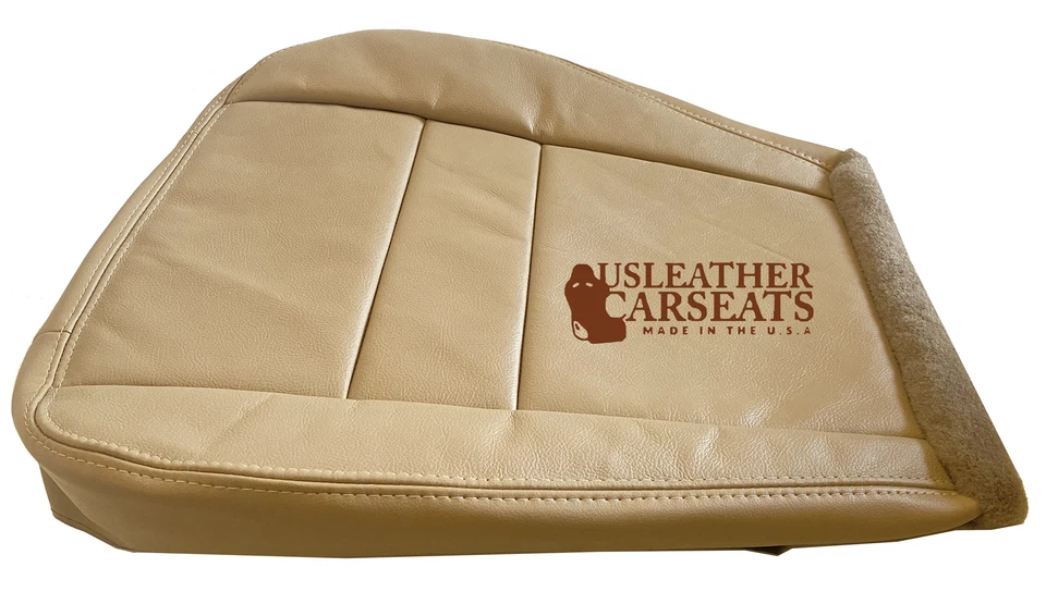 2008-2012 Ford Escape XLT, XLS Driver Bottom Vinyl Seat Cover Camel tan - Image 2 of 4