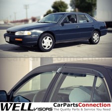 Wellvisors Window Visors 1992-1996 For Toyota Camry Sedan Sun Visor Deflectors