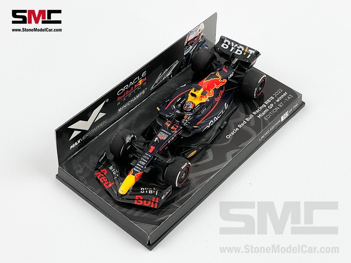 1/43 レッド ブル RB18マックス・フェルスタッペン マイアミ2022 Max Verstappen Oracle Red Bull Racing RB18 Formula 1 Winner
