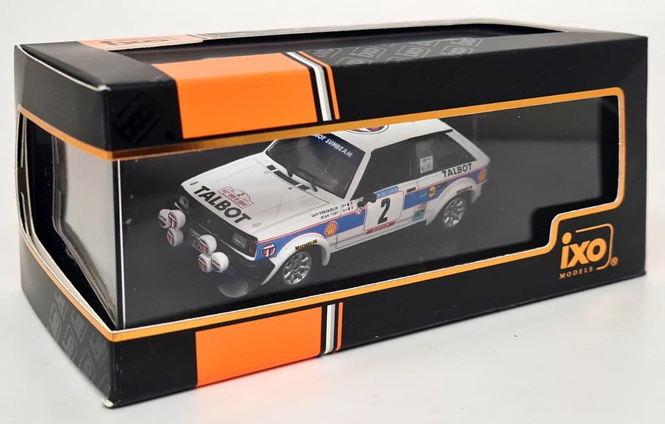 Coche modelo a escala diecast Ixo 1/43 Talbot Sunbeam Lotus #2 Tour De Corse Rally '81 Foto 2 de 4