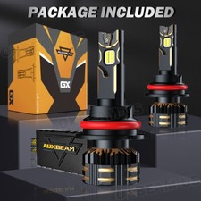 Auxbeam 9007 Hb5 Canbus Led Headlight High Low Beam Bulbs Kit 6500k 120w 25000lm Auxbeam 9007 Hb5 Canbus Led Headlight High Low Beam Bulbs Kit 6500k 120w 25000lm