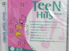 HOUSE PARTY KARAOKE - Teen Hits Vol 1 CD, 2003 Compass Prod Teen Hits Volume 1