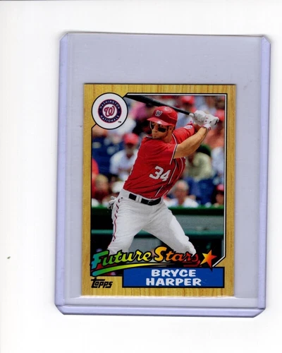 BRYCE HARPER  - 2012 Topps 1987 Topps Mini Future Stars #TM-150