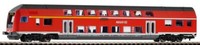 Piko 57621, Doppelstocksteuerwagen 1./2. Kl., DB Ag, Neu & Ovp, H0