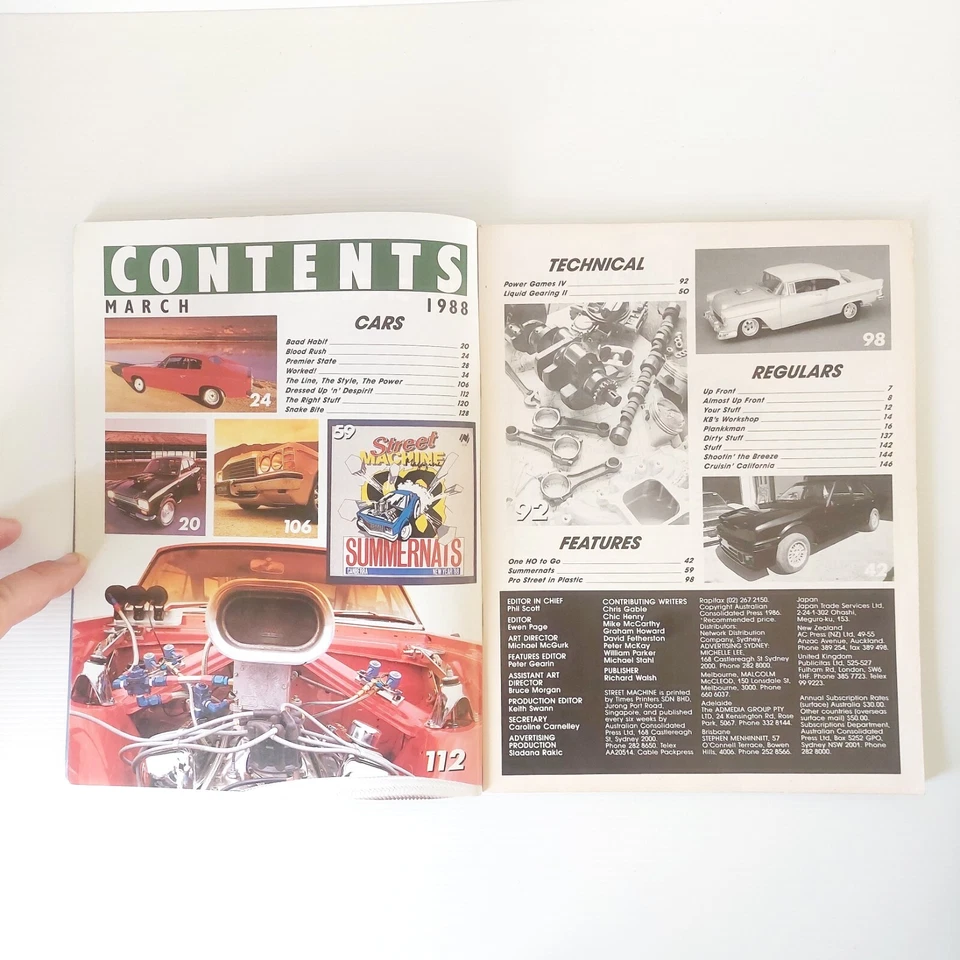 Street Machine magazine - Top Ten Street Machines - March 1988 - Image 3 of 4