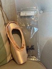 NEW Suffolk Solo Prequel Pointe Shoes Standard Shank Size 6 XN