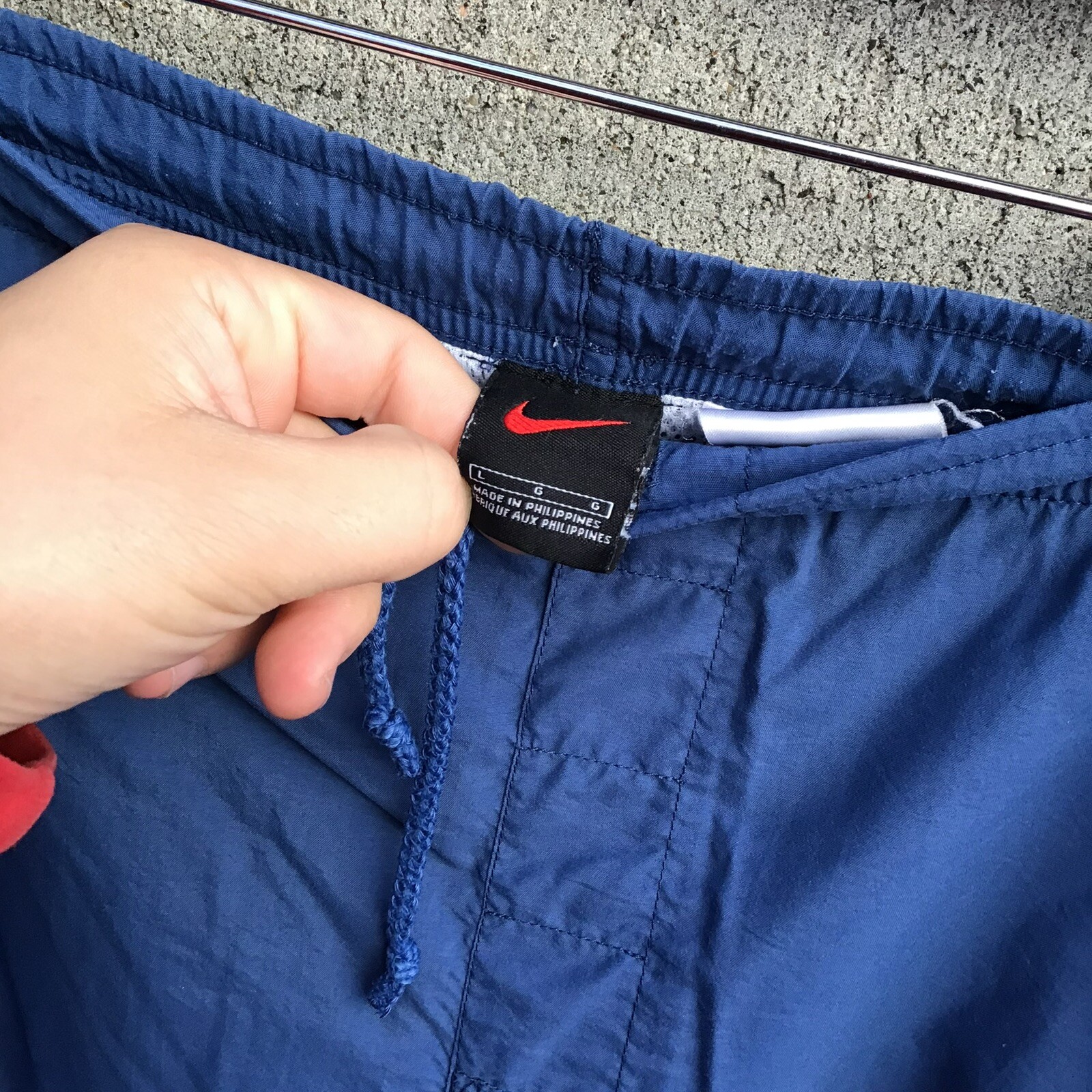 Vintage y2k Nike air swoosh swim board shorts trunks … Gem