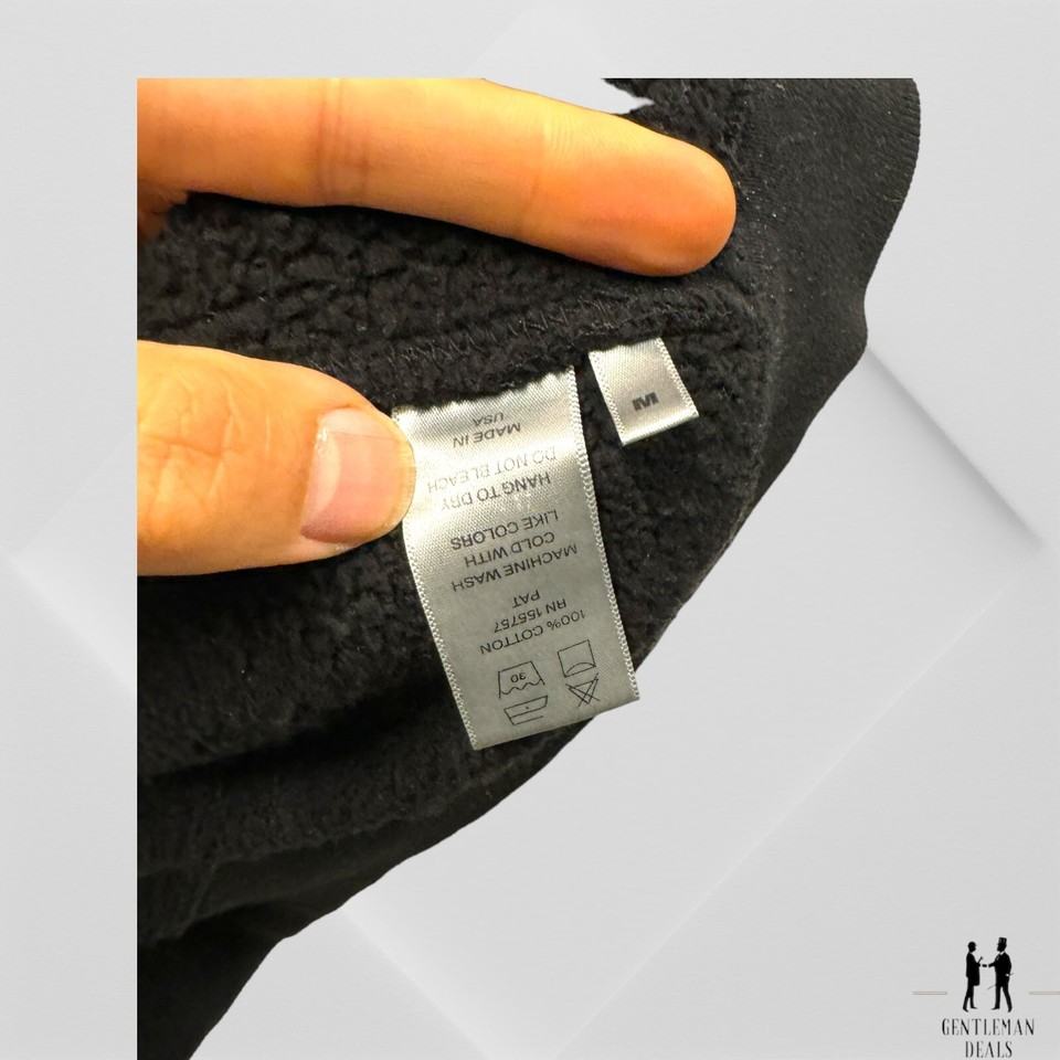 Madhappy Black Snap Partner Summit Fleece Sweatshirt M NWOT Snapchat