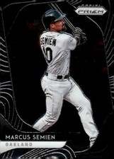 2020 Panini Prizm #123 Marcus Semien Oakland Athletics