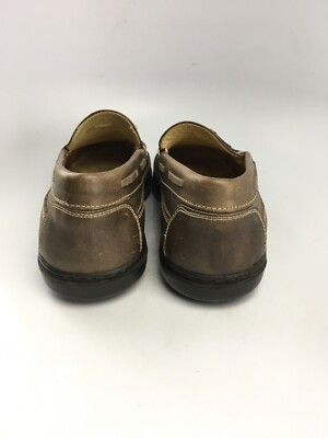 Sandro Moscoloni Vineyard Brown Leather Tassel Loafers Men display picture 1