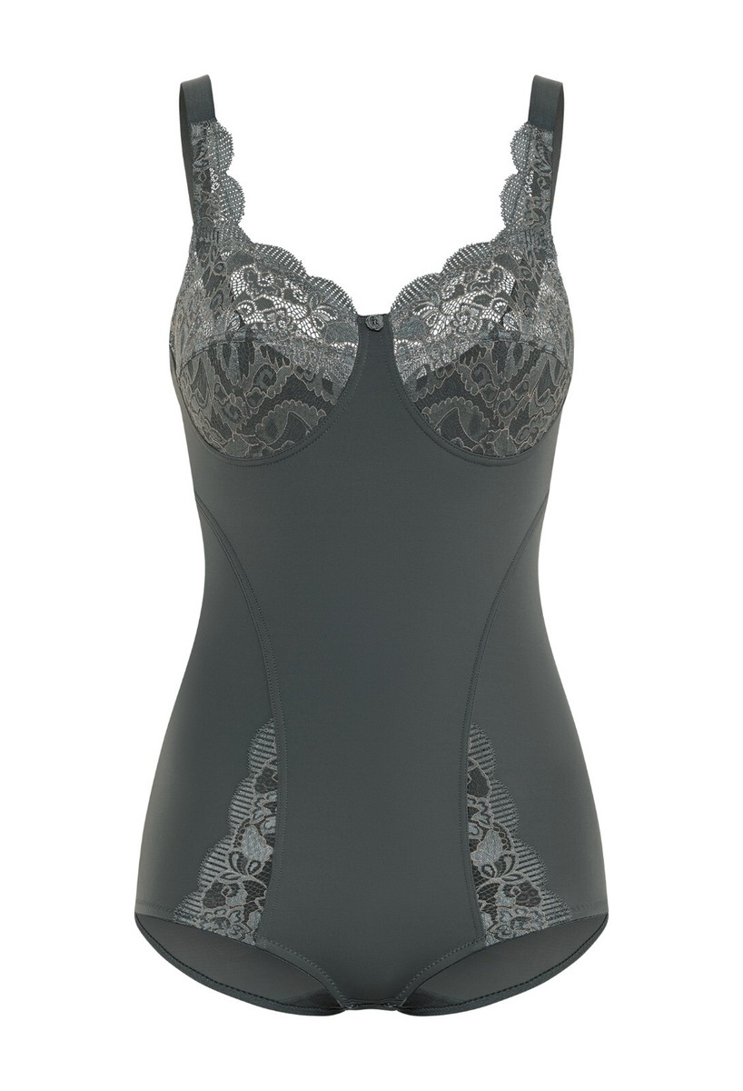 SUSA 6538 Body LATINA ohne Bügel 75 - 100, B - E Cup cool grey 036