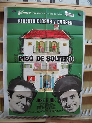 A3726 Piso de soltero Alberto Closas,  Cassen,  Pepe Rubio,  Pilar Cansino,  Nie