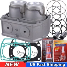 For Polaris Ranger 800 XP 2010-2017 Top End Rebuild Kit Cylinder Gasket Pistons
