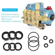 76975 Seal Kit 12Pcs for Cat Pump 4DNX Pumps 4DNX25GSI 4DNX27GSI Seal Kit