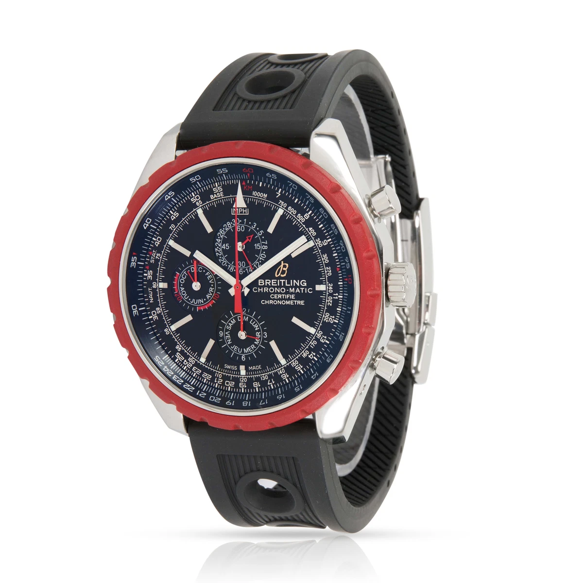 Stainless steel breitling mens deals watches