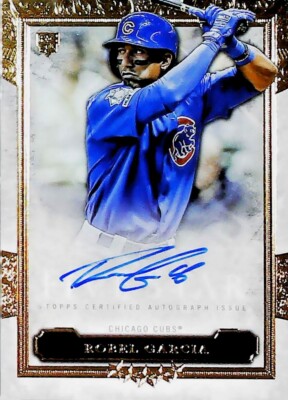 Robel Garcia 2020 Topps Five Star AUTOGRAPH ROOKIE CARD #FSA-RG Chicago Cubs
